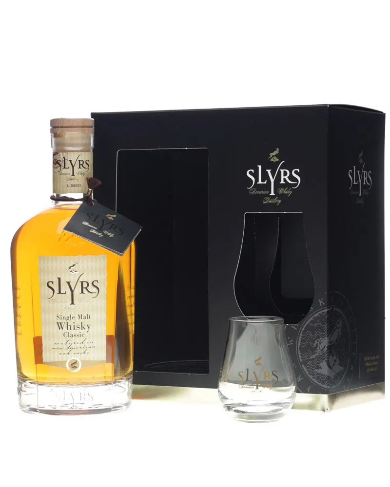 Купить Виски Slyrs Single Malt Classic 43% + 1 Glass (0,7 л) оптом в Алматы