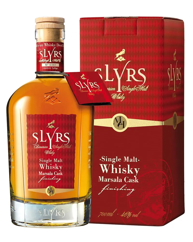 Купить Виски Slyrs Single Malt Marsala Cask 46% in Box (0,7 л) оптом в Алматы