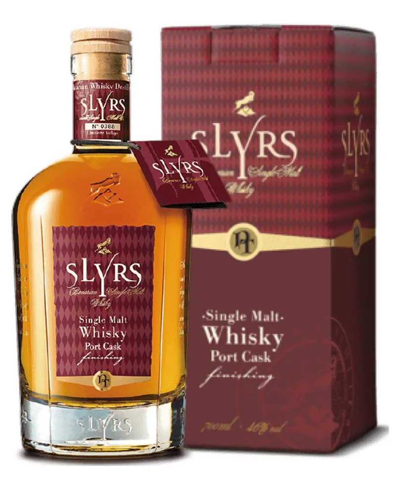 Купить Виски Slyrs Single Malt Port Cask 46% in Box (0,7 л) оптом в Алматы