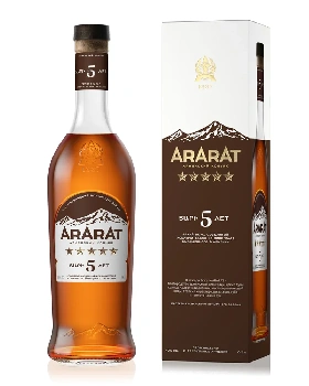 фото Коньяк Ararat 5 лет 40% in Box