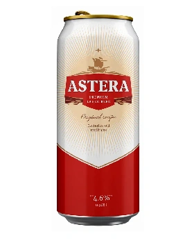 фото Пиво Astera Premium Lager Beer 4,6% can