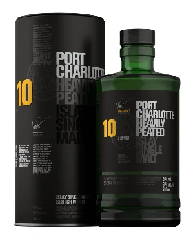 фото Виски Bruichladdich, `Port Charlotte` Islay Single Malt 10 YO 50% in Tube
