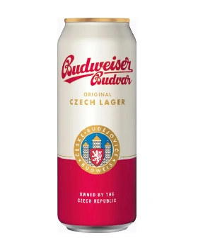 фото Пиво Budweiser Budvar Svetly Lezak 5%, Can