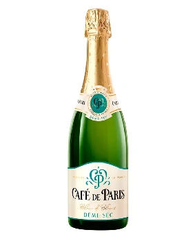 Купить Игристое вино Cafe De Paris Demi-Sec 11,5% оптом Алматы фото Игристое вино Cafe De Paris Demi-Sec 11,5%