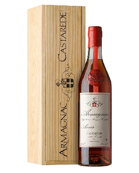 фото Арманьяк Castarede Vintage 1962 40% in Wood Box