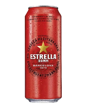Купить Пиво Estrella Damm 4,6% Can оптом Алматы фото Пиво Estrella Damm 4,6% Can