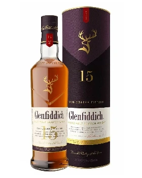 фото Виски Glenfiddich 15 YO 40% in Tube