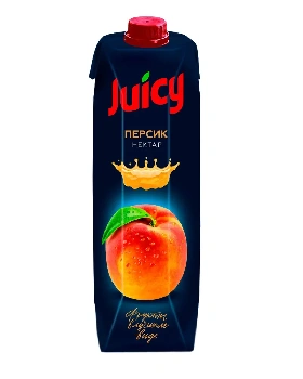 фото Сок Juicy Персик, tetrapaket