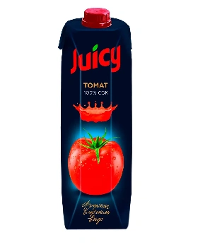 фото Сок Juicy Томат, tetrapaket