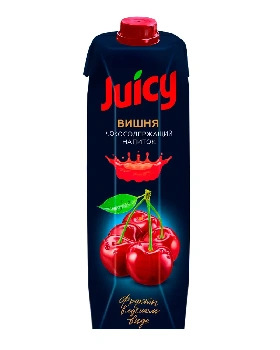 фото Сок Juicy Вишня, tetrapaket