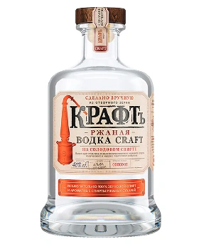 фото Водка Крафтъ Ржаная 40%