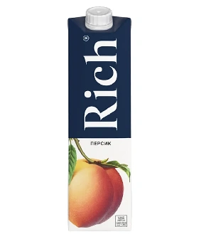 фото Сок Rich Персик, tetrapaket