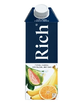 фото Сок Rich Тропические фрукты, tetrapaket