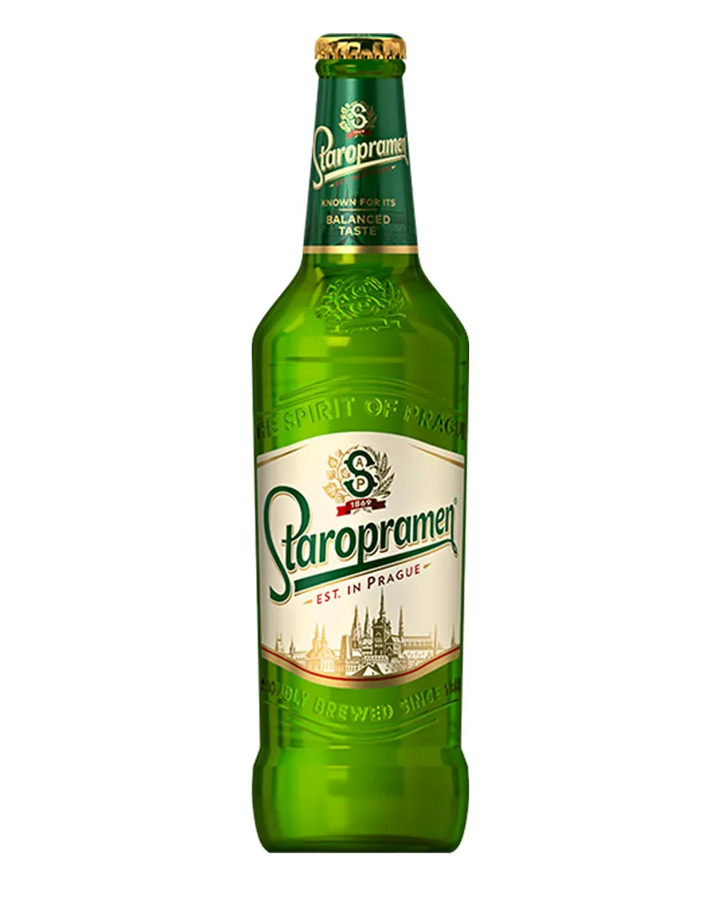 Купить Пиво Staropramen Premium 5% Glass (0,5 л) оптом в Алматы