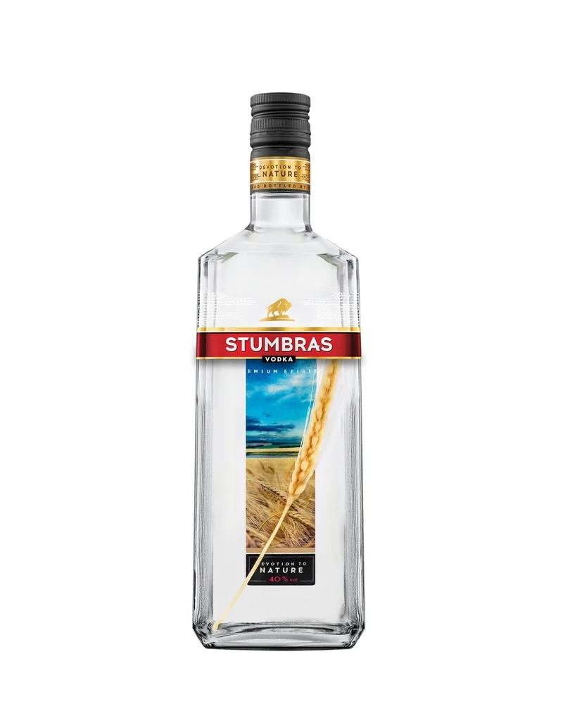 Купить Водка Stumbras Pure 40% (0,5 л) оптом в Алматы