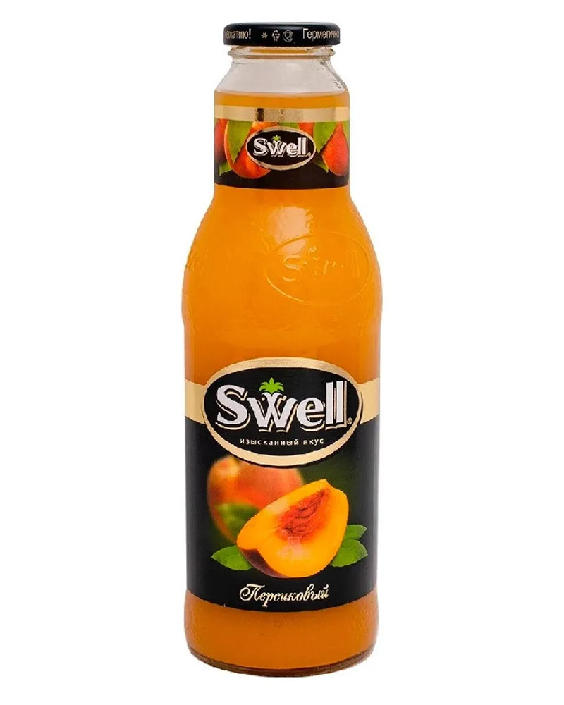 Купить Сок Swell Peach, Glass (0,75 л) оптом в Алматы