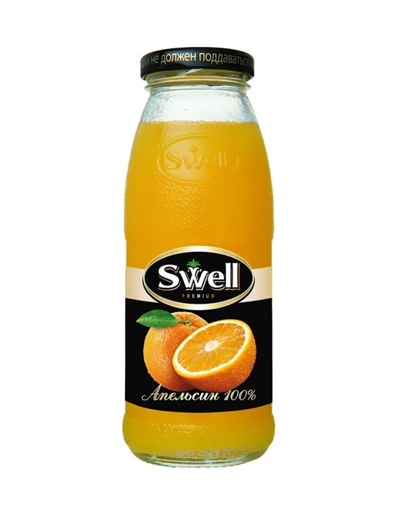 Купить Сок Swell Orange, Glass (0,25 л) оптом в Алматы