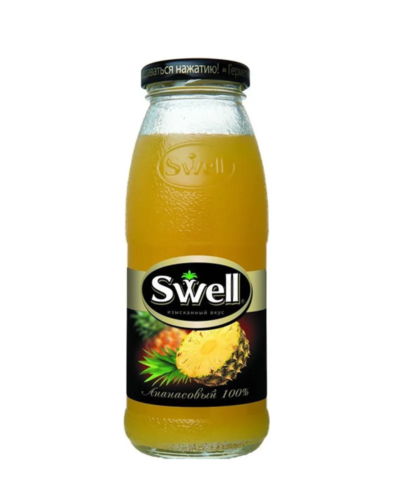 Купить Сок Swell Pineapple, Glass (0,25 л) оптом в Алматы