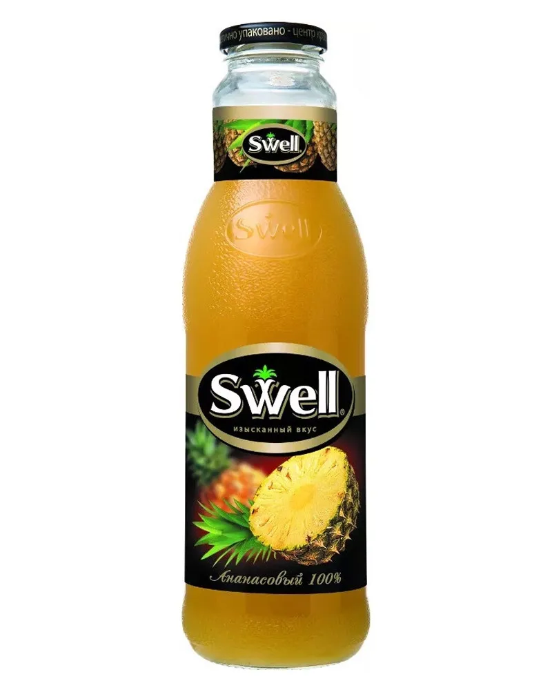 Купить Сок Swell Pineapple, Glass (0,75 л) оптом в Алматы