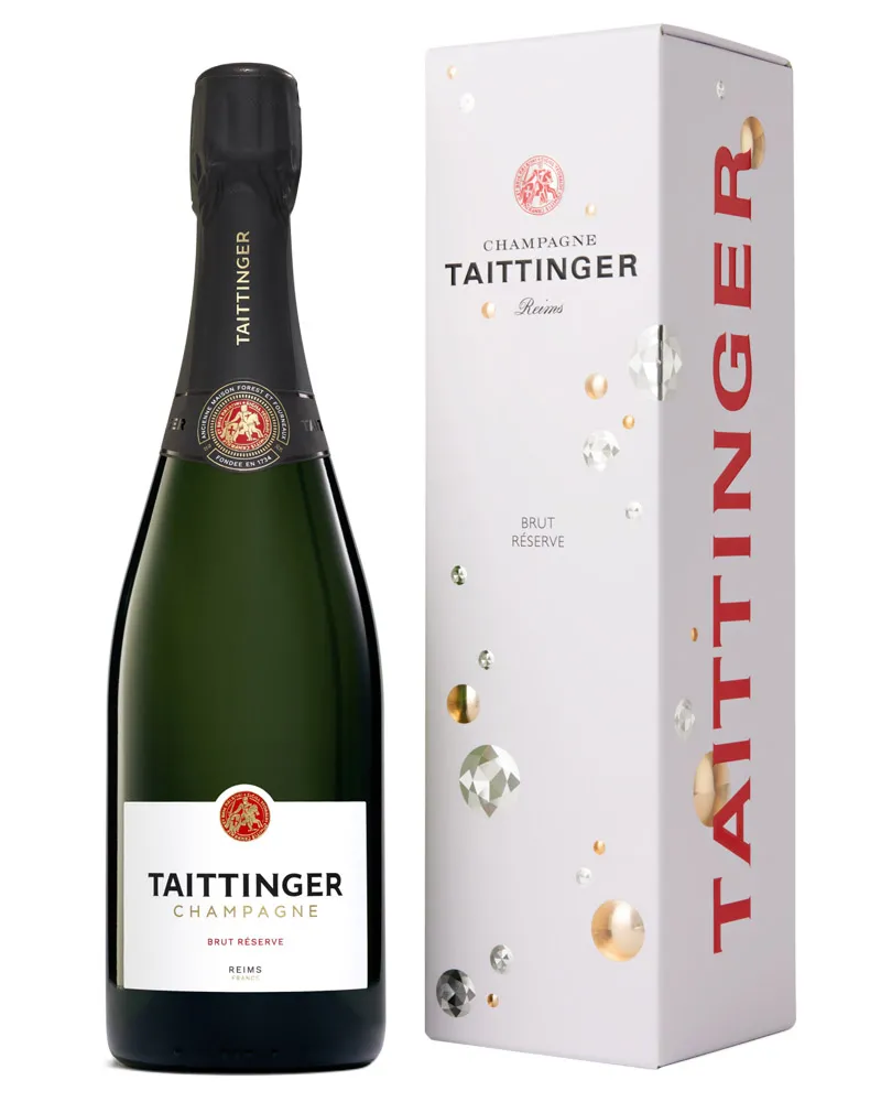 Купить Шампанское Taittinger Brut Reserve 12,5% in Box (0,75 л) оптом в Алматы