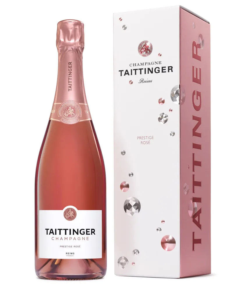 Купить Шампанское Taittinger Prestige Rose 12,5% in Box (0,75 л) оптом в Алматы