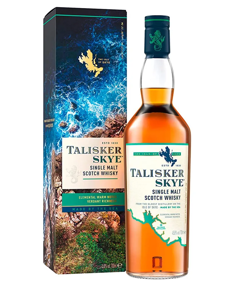 Купить Виски Talisker Skye Single Malt 45,8% in Box (0,7 л) оптом в Алматы