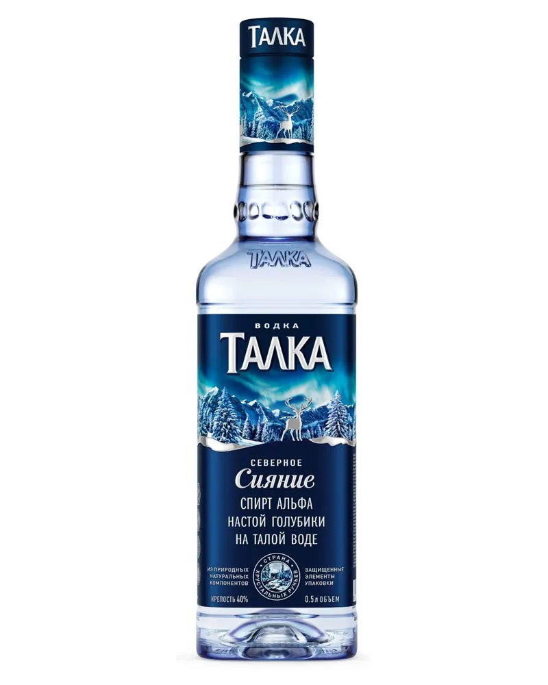 Купить Водка Талка Северное Сияние 40% (0,5 л) оптом в Алматы
