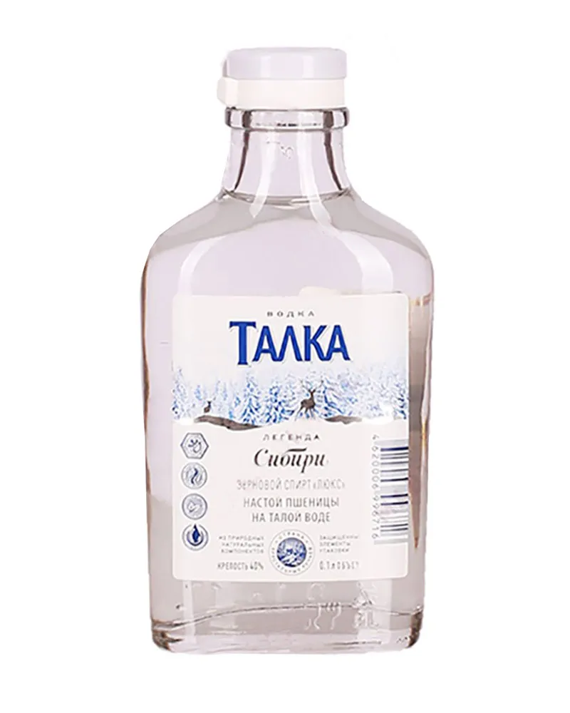 Купить Водка Талка Традиционная 40% (0,1 л) оптом в Алматы