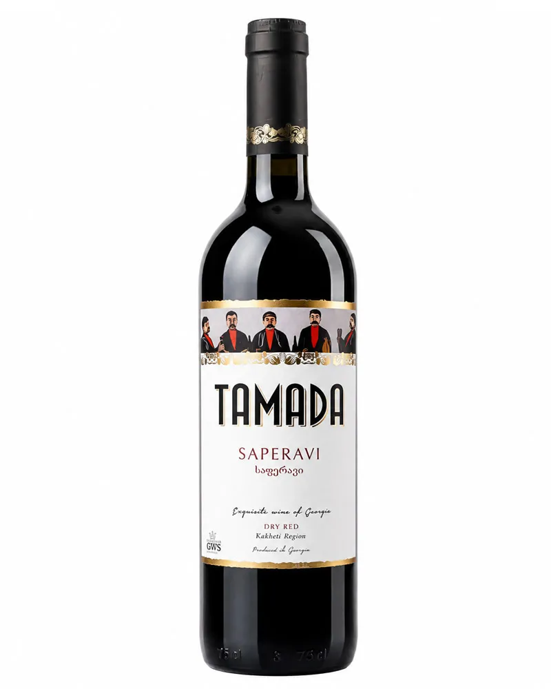 Купить Вино Tamada Saperavi 13% (0,75 л) оптом в Алматы