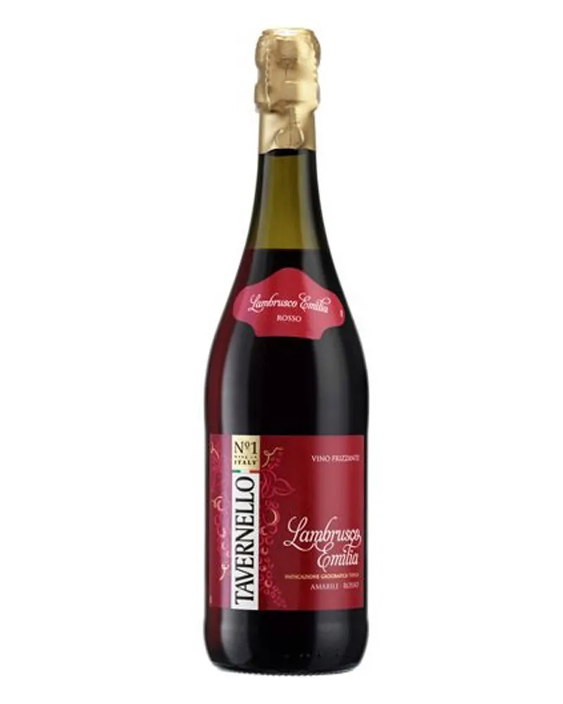 Купить Игристое вино Tavernello Lambrusco Emilia Rosso 8% (0,75 л) оптом в Алматы