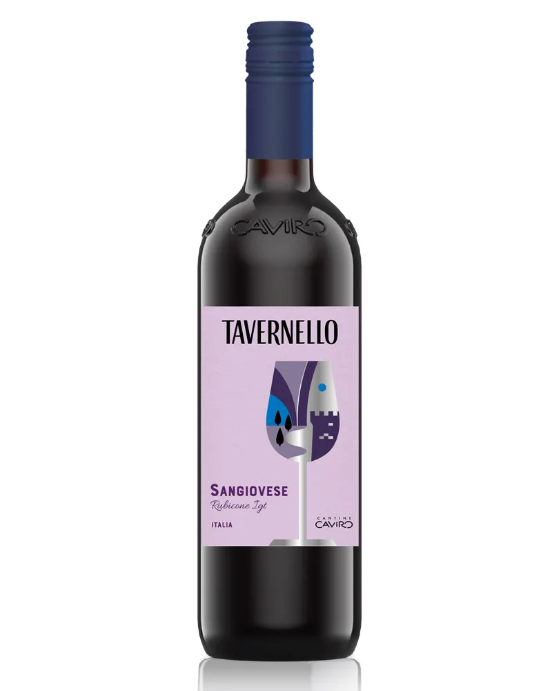 Купить Вино Tavernello Sangiovese Rubicone IGT 12% (0,75 л) оптом в Алматы