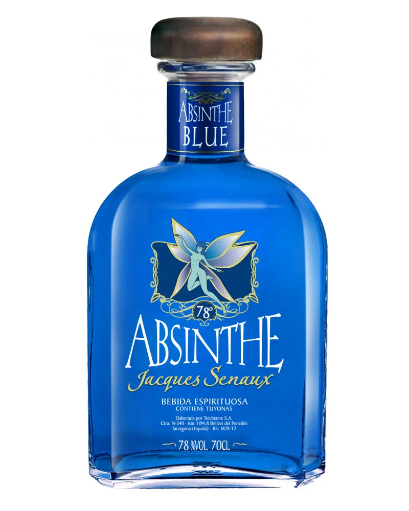 Купить Абсент Teichenne Absinthe Jacques Senaux Blue 70% (0,7 л) оптом в Алматы