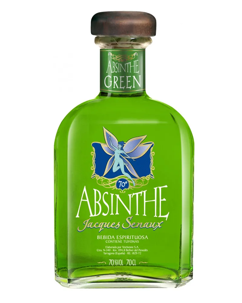 Купить Абсент Teichenne Absinthe Jacques Senaux Green 70% (0,7 л) оптом в Алматы