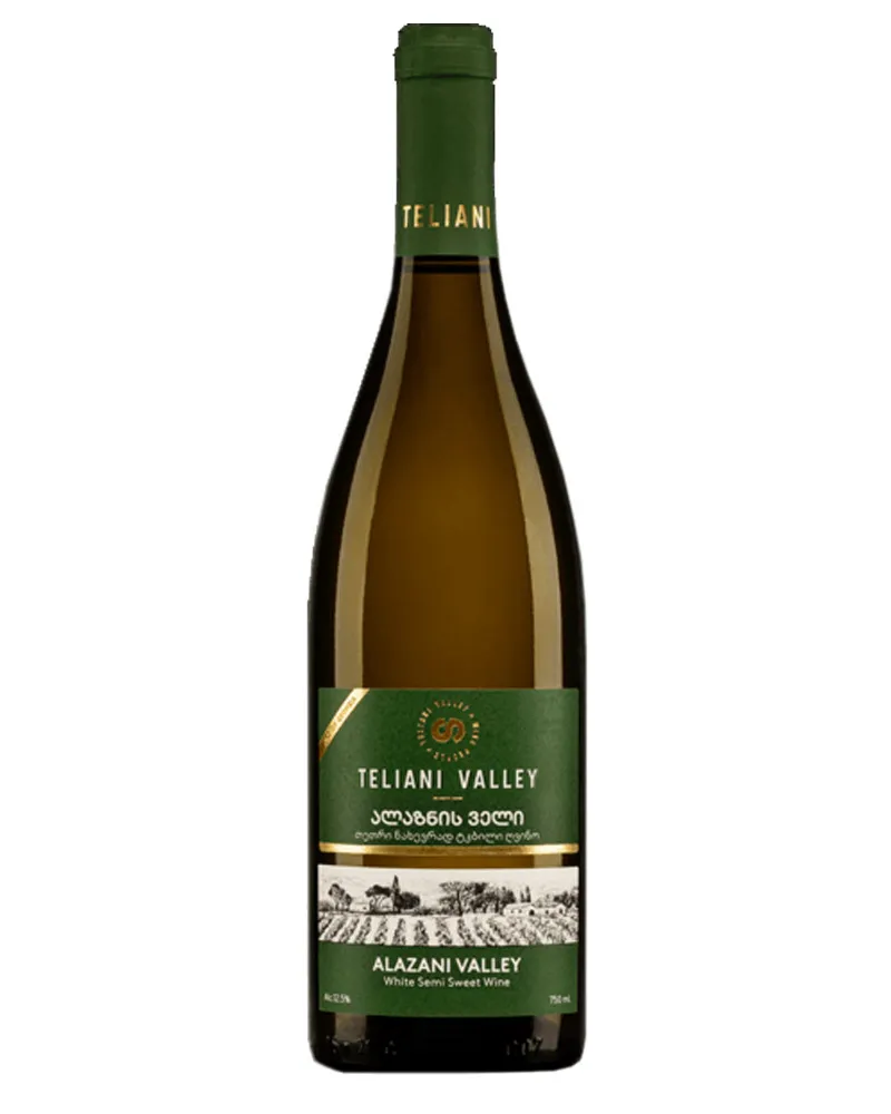 Купить Вино Teliani Valley, Алазанская долина белое 11,5% (0,75 л) оптом в Алматы