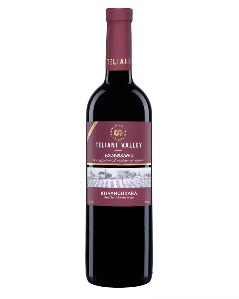 Купить Вино Teliani Valley, Хванчкара 11% (0,75 л) оптом в Алматы