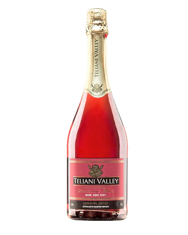 Купить Игристое вино Teliani Valley, Semi-dry Sparkling Rose 12% (0,75 л) оптом в Алматы