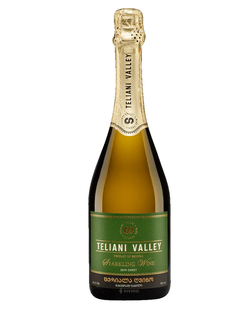 Купить Игристое вино Teliani Valley, White Semi-Sweet Sparkling 11,5% (0,75 л) оптом в Алматы