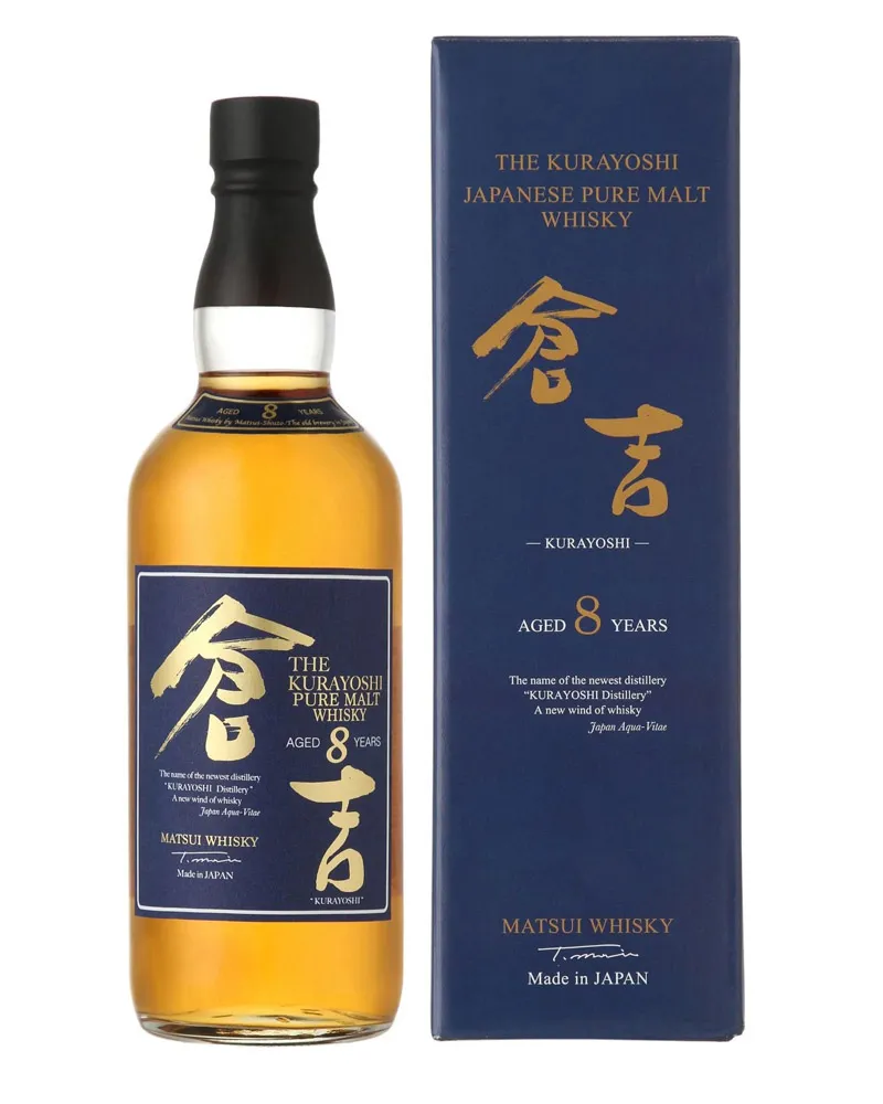 Купить Виски Kurayoshi 8 YO Pure Malt 43% in Box (0,7 л) оптом в Алматы