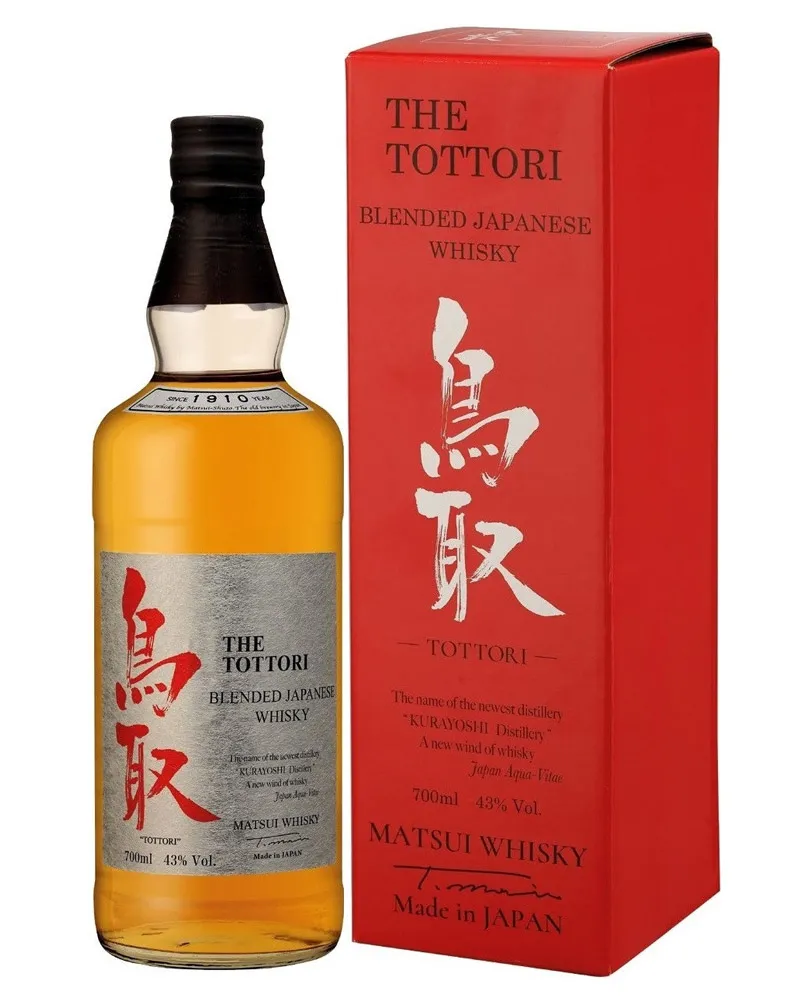 Купить Виски Tottori Barrel Blended Malt 43% in Box (0,7 л) оптом в Алматы