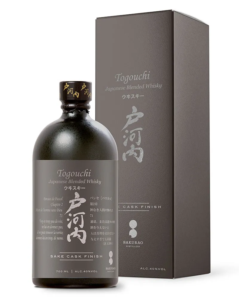 Купить Виски Togouchi Sake Cask Finish 40% in Box (0,7 л) оптом в Алматы