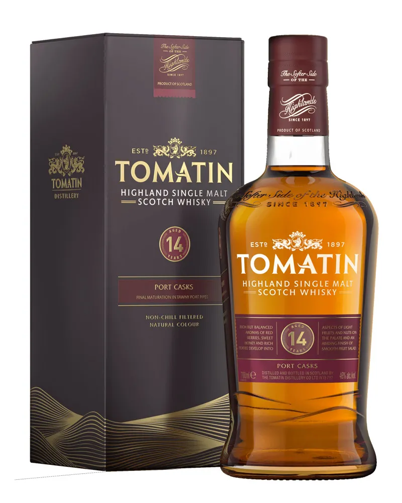 Купить Виски Tomatin 14 YO 46% in Box (0,7 л) оптом в Алматы