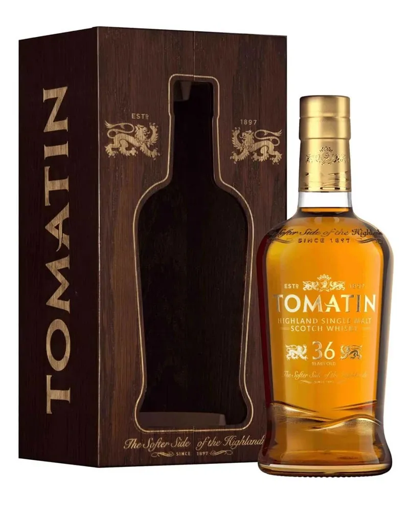 Купить Виски Tomatin 36 YO 46,2% in Wooden Box (0,7 л) оптом в Алматы