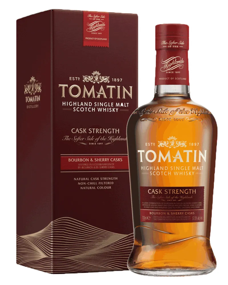 Купить Виски Tomatin Cask Strength 57,5% in Box (0,7 л) оптом в Алматы