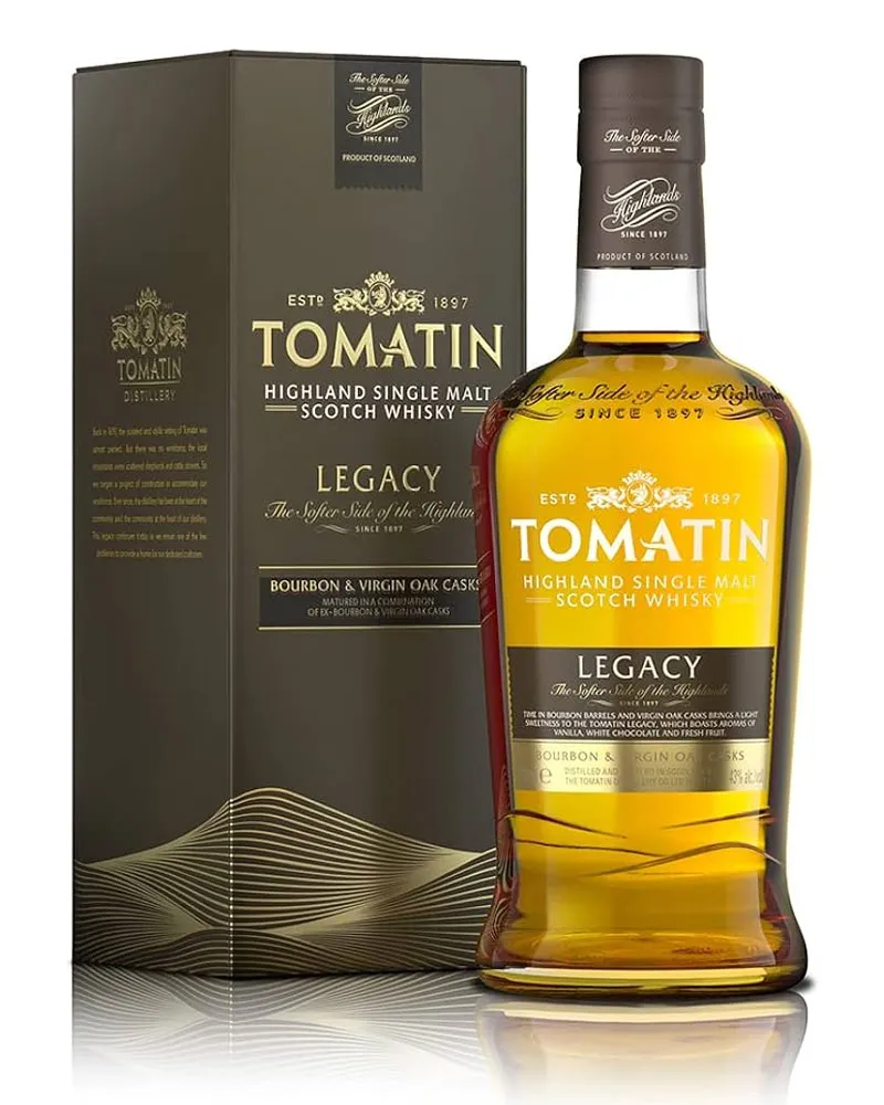 Купить Виски Tomatin Legacy 43% in Box (0,7 л) оптом в Алматы