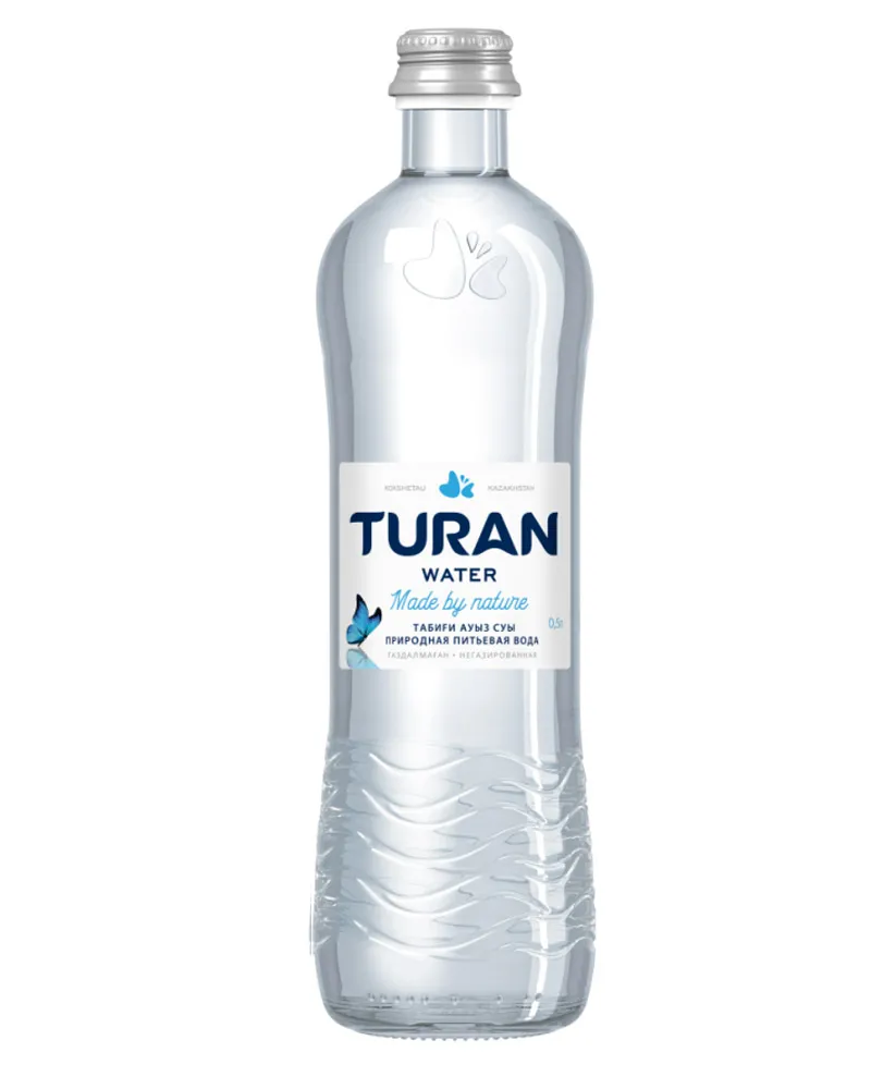 Купить Вода Turan, негазированный, pet (0,5 л) оптом в Алматы