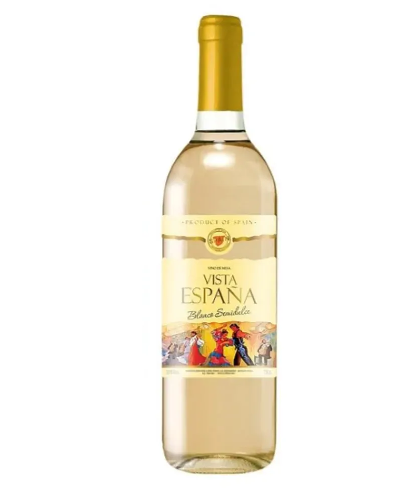Купить Вино Vista Espana Blanco semi sweet 11% (0,75 л) оптом в Алматы