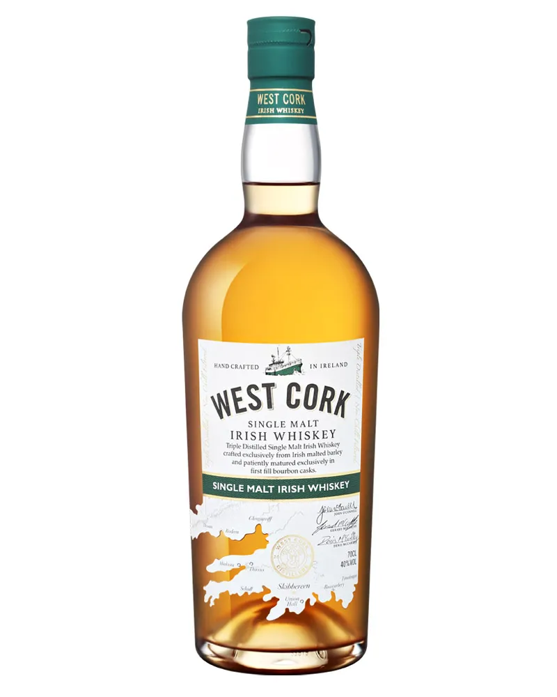 Купить Виски West Cork Single Malt Bourbon Cask 40% (0,7 л) оптом в Алматы