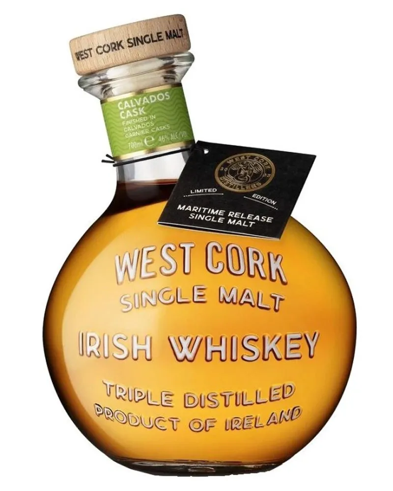 Купить Виски West Cork Single Malt Calvados Cask Maritime 46% (0,7 л) оптом в Алматы