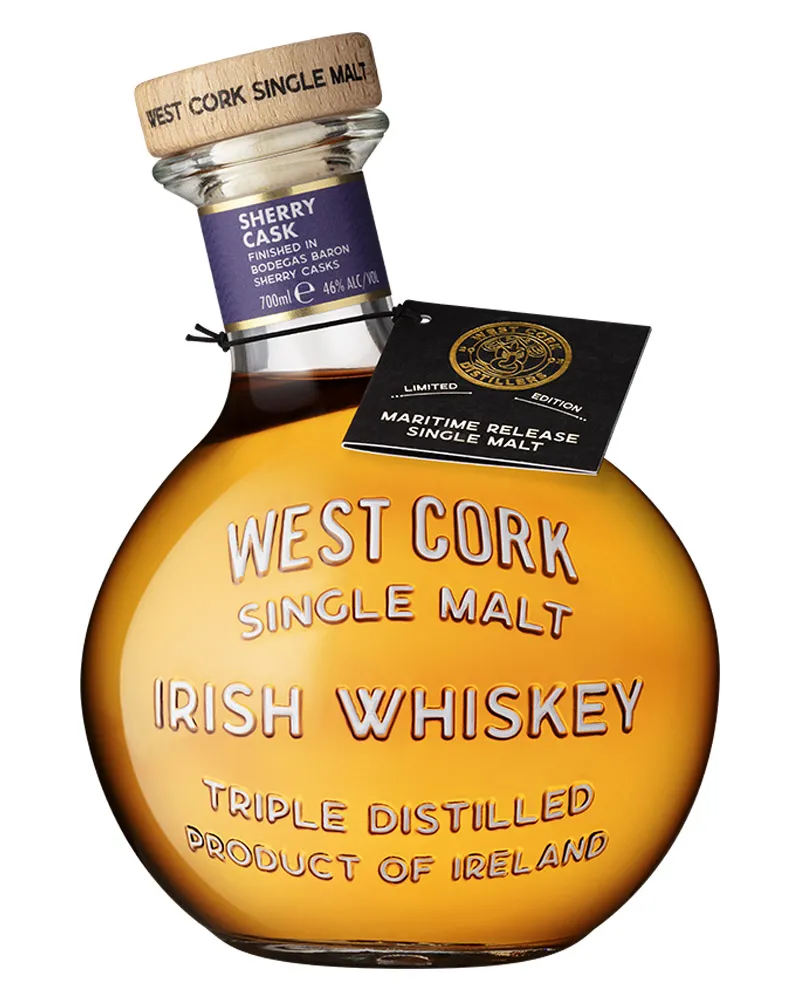 Купить Виски West Cork Single Malt Sherry Cask Maritime 46% (0,7 л) оптом в Алматы
