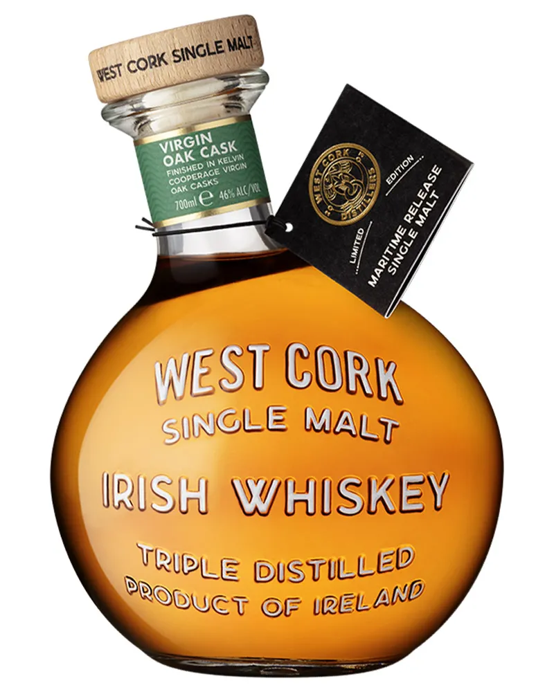 Купить Виски West Cork Single Malt Virgin Oak Cask Maritime 46% (0,7 л) оптом в Алматы